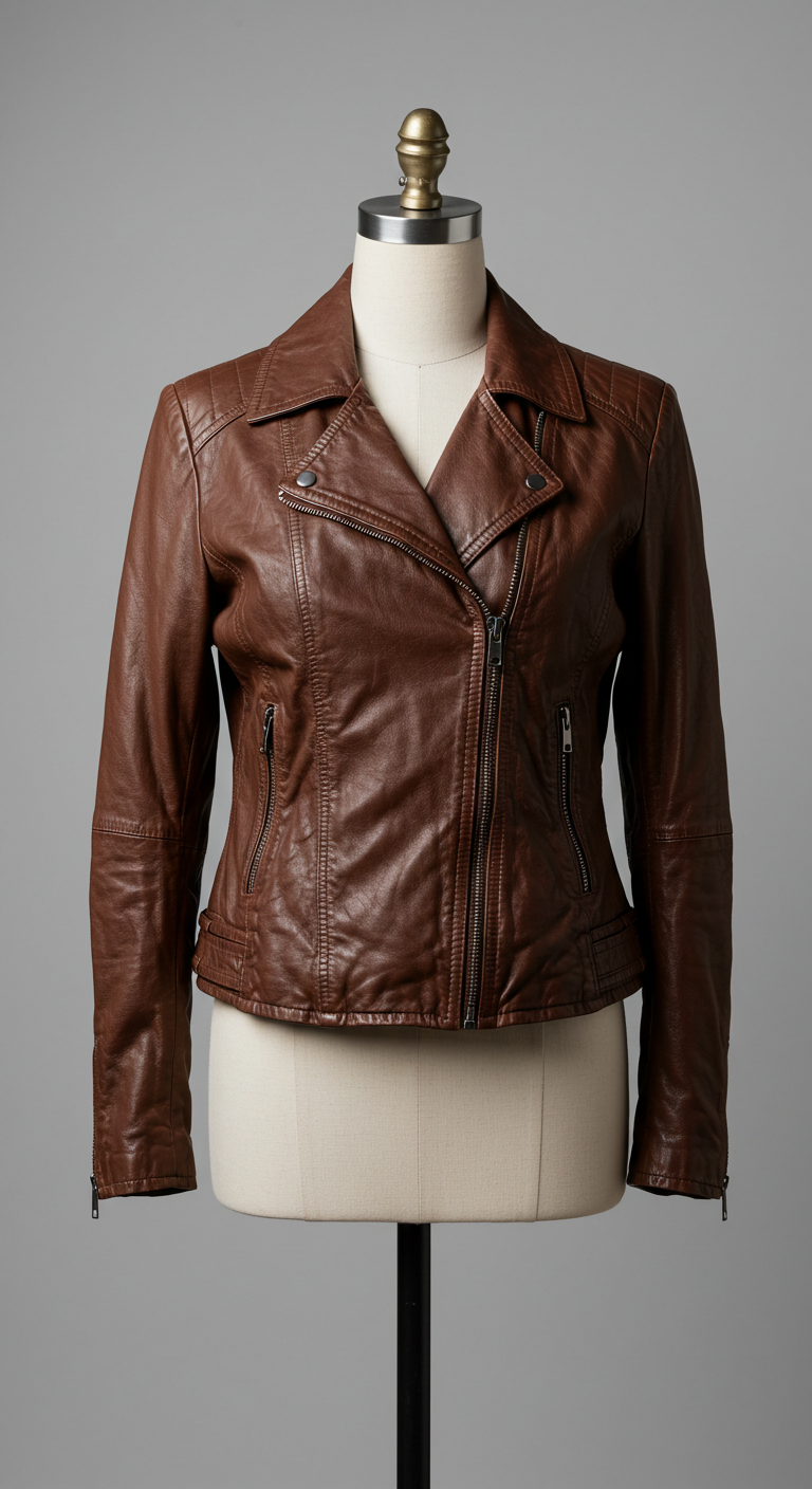 Womens Brown Leather Jackets