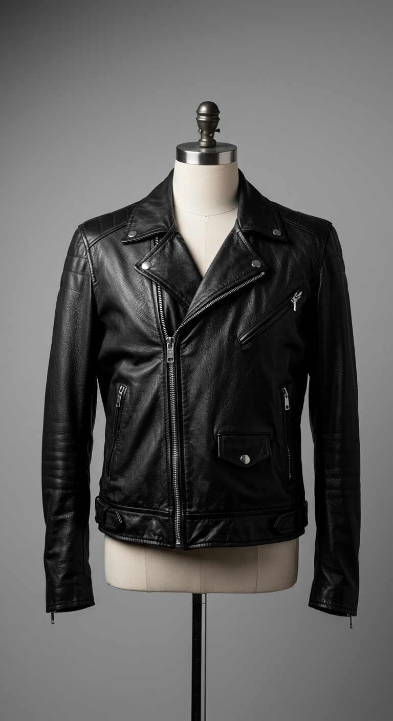 Men's Black Leather Jackets