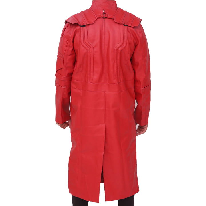 Guardian Of the Galaxy 2 Star Lord Trench Leather Coat
