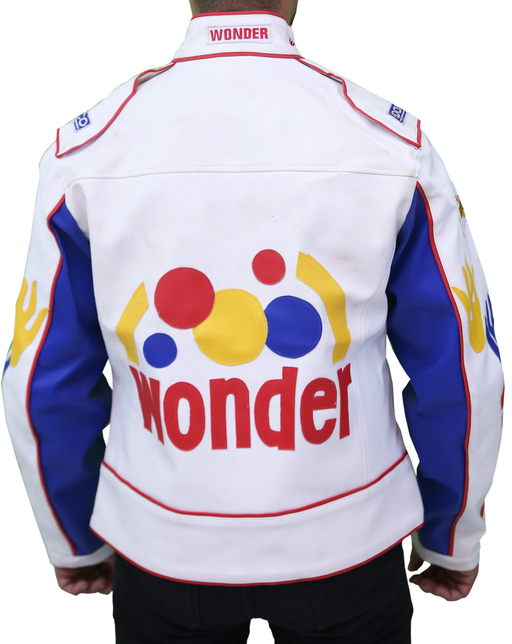 Ricky Bobby Wonder Bread Leather Jacket
