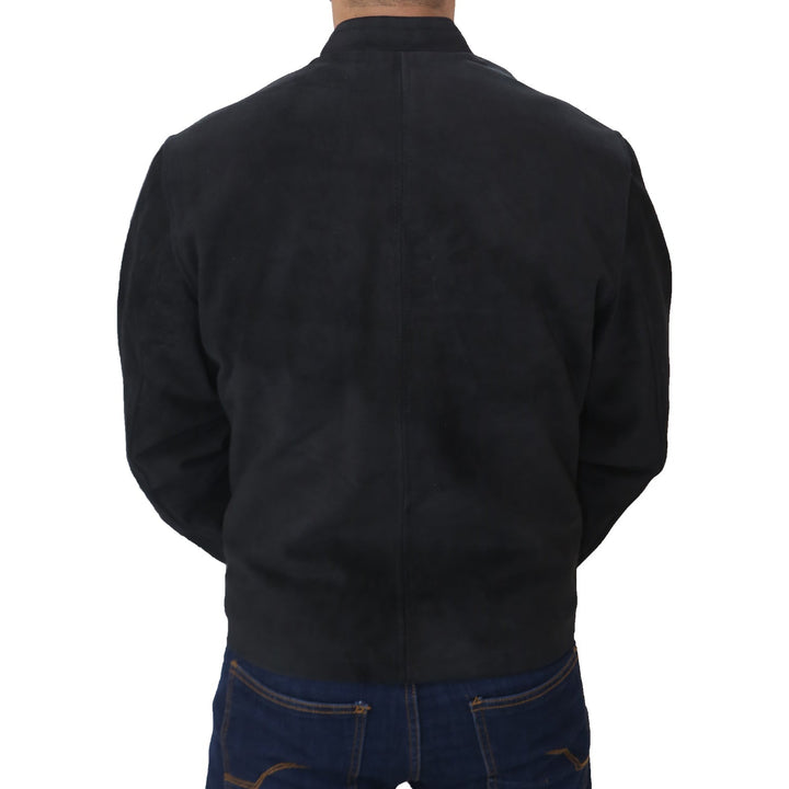 James Bond Spectre Morocco Black Leather Jacket