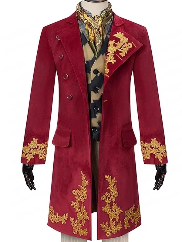 Wonka 2023 Willy Wonka Coat