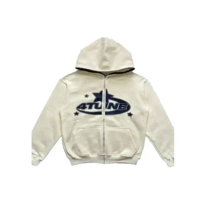 4tune Hoodie with a logo on a white background