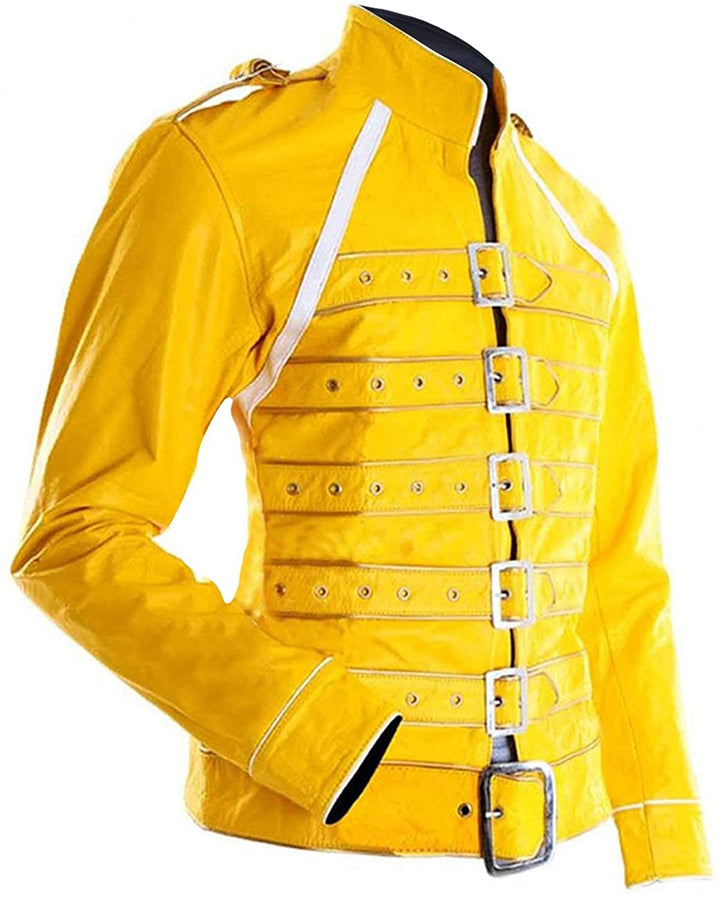 Freddie Mercury Yellow Women Jacket
