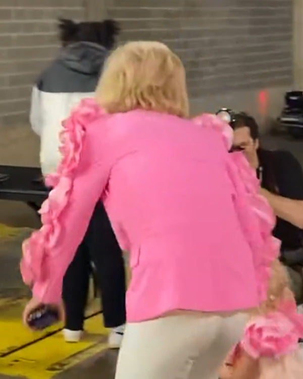 Kim Mulkey Pink Jacket