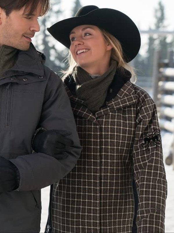 Heartland Amy Fleming Plaid Jacket