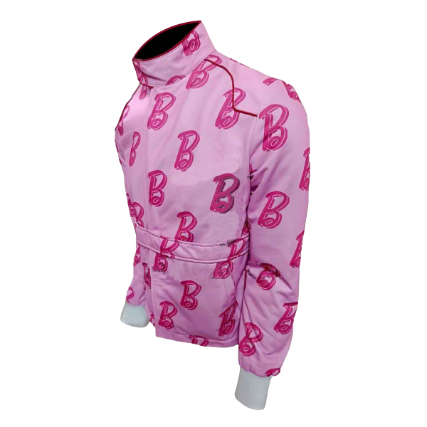 Barbie 2023 Ryan Gosling Pink Jacket side view