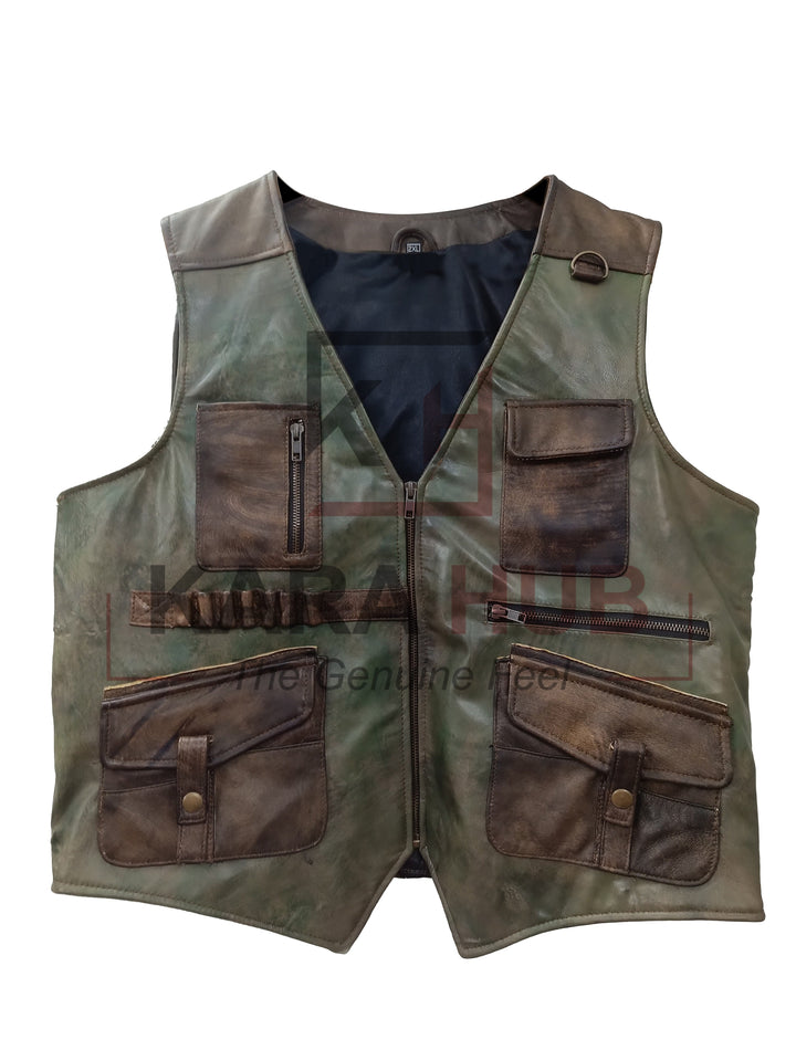Chris Pratt Jurassic World Brown Vest