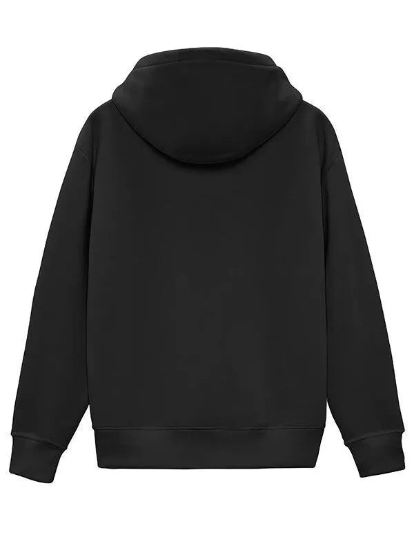 Black Clairo Dog Hoodie on a white background