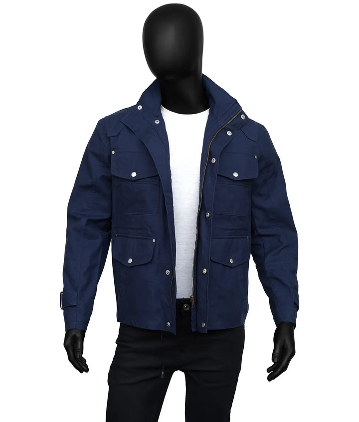 Supernatural Dean Winchester Navy Blue Jacket