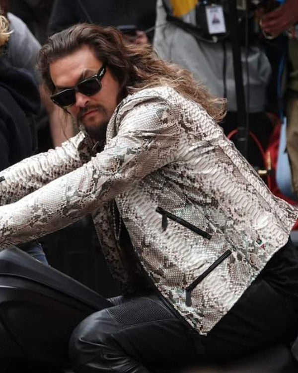 Fast X 2023 Jason Momoa Snake Print Jacket