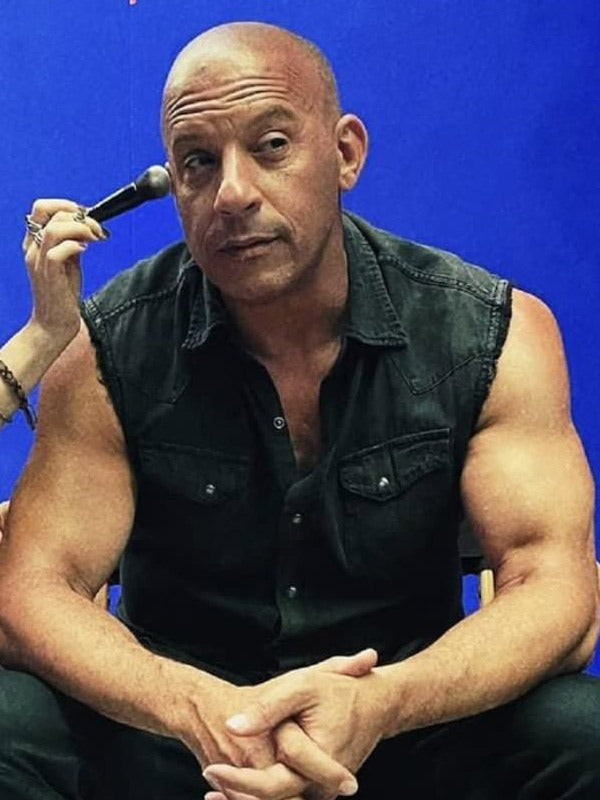 Fast X 2023 Vin Diesel Black Vest