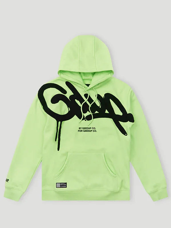 black and green geedup hoodie​