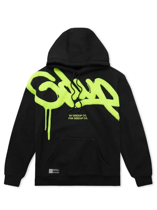 Black And Pink Geedup Hoodie