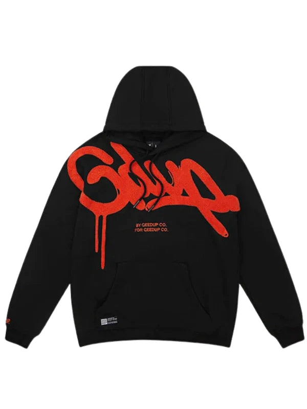Black And Pink Geedup Hoodie