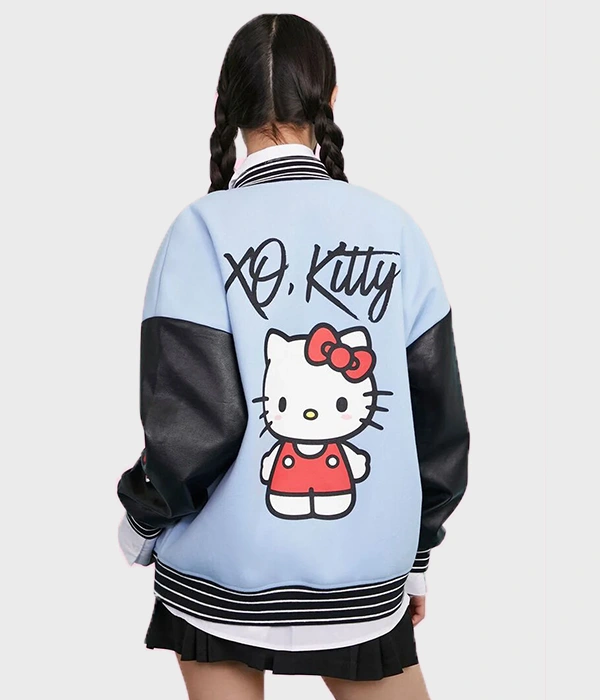 XO Kitty Hello Kitty Varsity Jacket