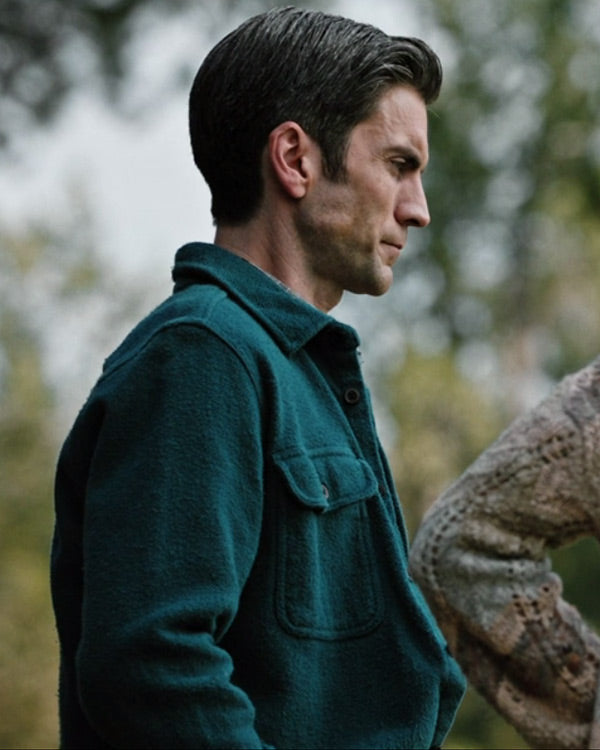 Jamie Dutton Yellowstone S04 Wes Bentley Green Jacket