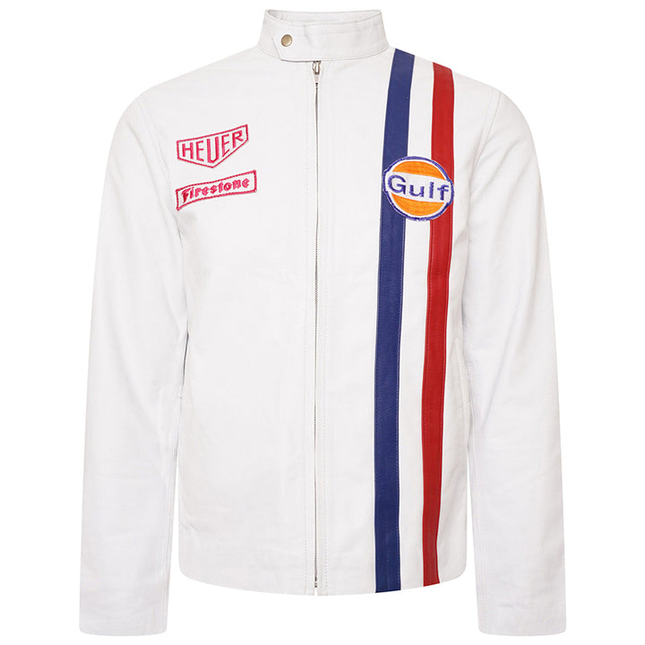 Le Mans Steve McQueen White Jacket