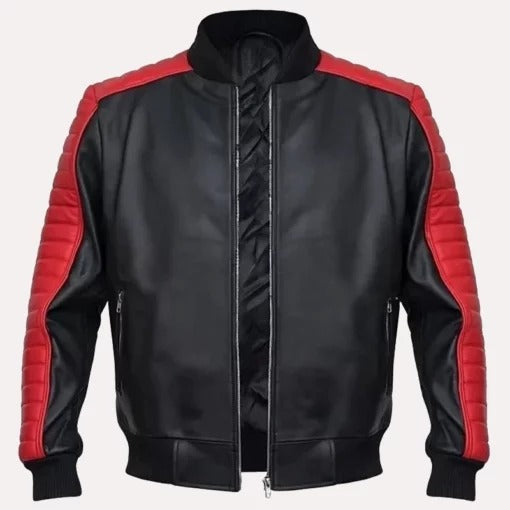 Ryan Gosling Miami Vice Black Leather Jacket