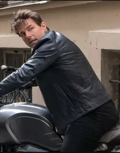 Mission Impossible 7 Tom Cruise Black Jacket
