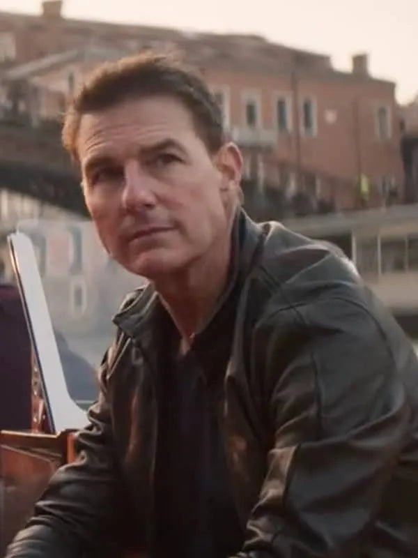 Mission Impossible 7 Tom Cruise Black Jacket