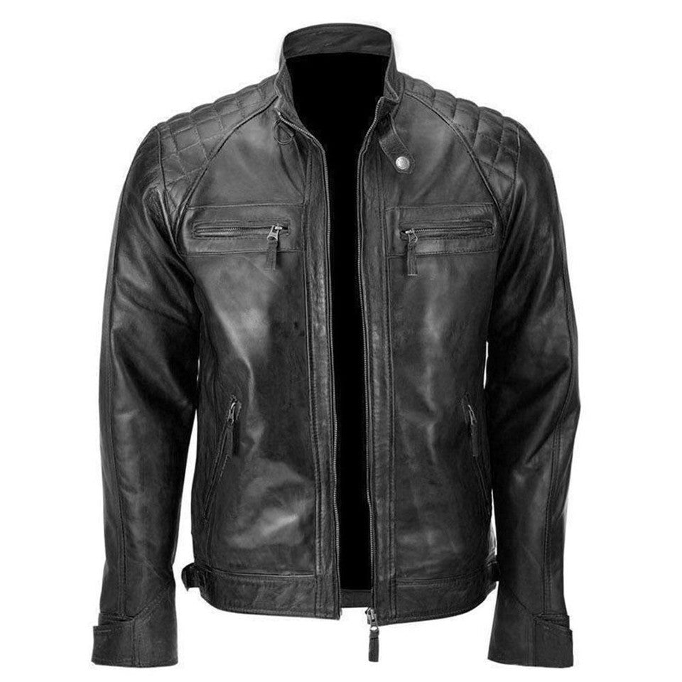 Outlaw Skull Embossed Jacket