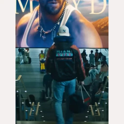 Ryan Gosling Miami Vice Black Leather Jacket