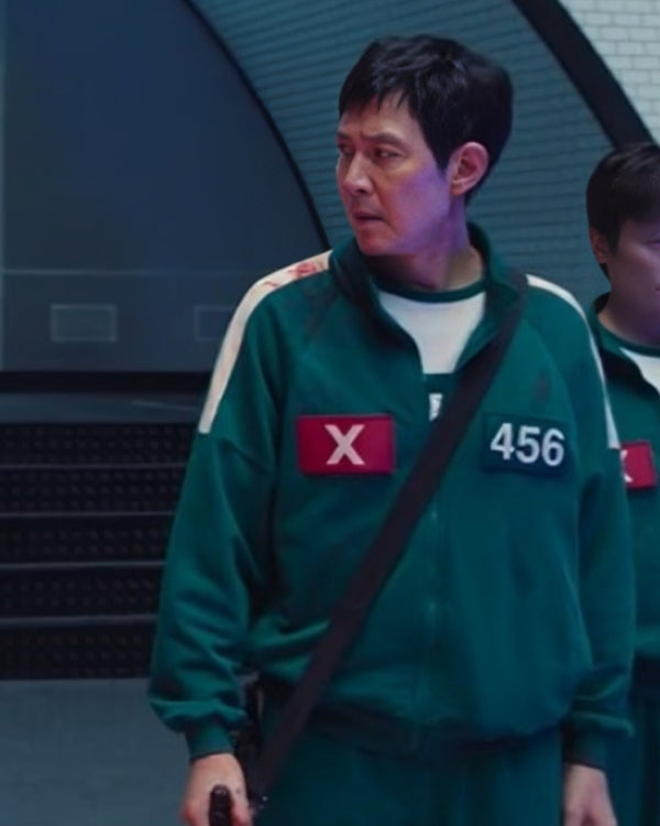 TV-Series Squid Game Participants Green Tracksuit