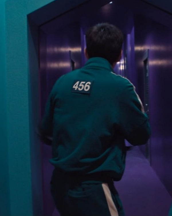 TV-Series Squid Game Participants Green Tracksuit