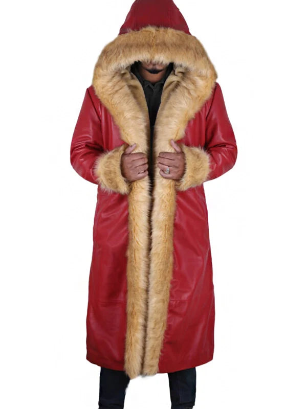 Full View of THE CHRISTMAS CHRONICLES SANTA CLAUS RED COAT