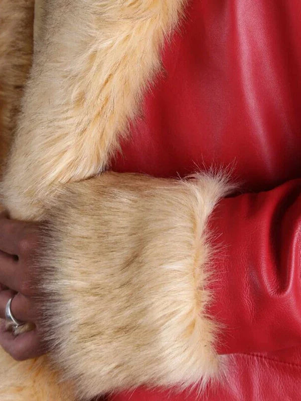 Close Up of THE CHRISTMAS CHRONICLES SANTA COAT