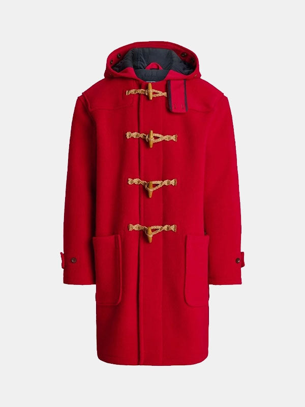 The Man with the Bag Arnold Schwarzenegger Red Coat