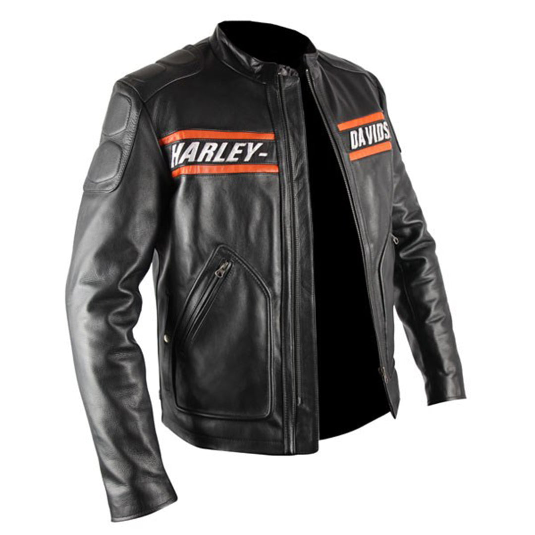 Bill Goldberg Harley Davidson Leather Jacket