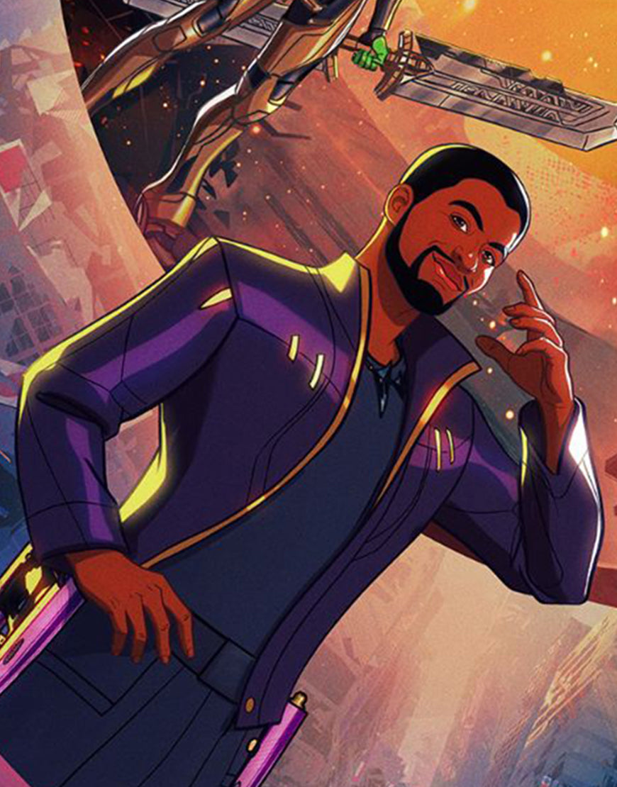 What If 2021 T‘Challa Star Lord Jacket