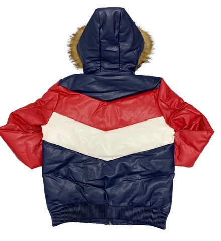 Robert Phillipe 8 Ball Blue And Red Jacket