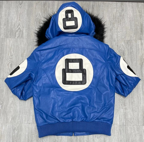 Robert Phillipe 8 Ball Blue Jacket