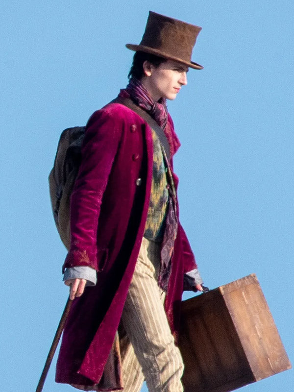 Wonka 2023 Willy Wonka Coat