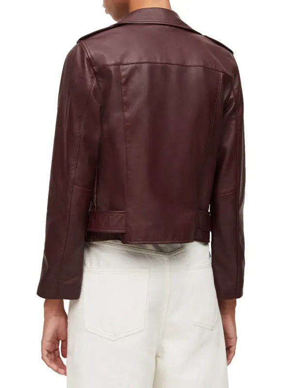 Virgin River S04 Brie Sheridan Leather Jacket