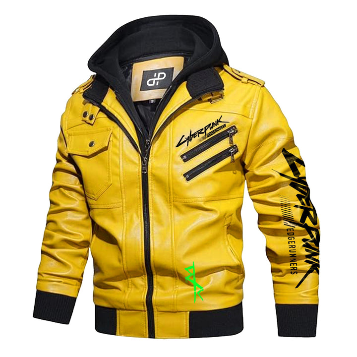 cyberpunk 2077 edgerunners hooded jacket​