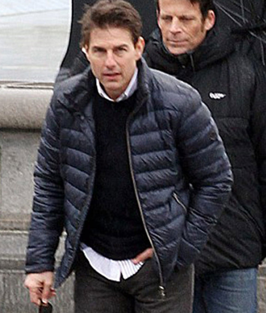 Mission Impossible 7 Ethan Hunt Blue Puffer Jacket