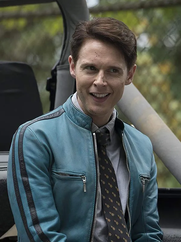 Dirk Gently Holistic Blue Jacket