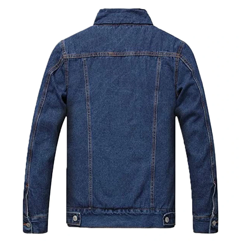 Mens Sherpa Denim Jacket