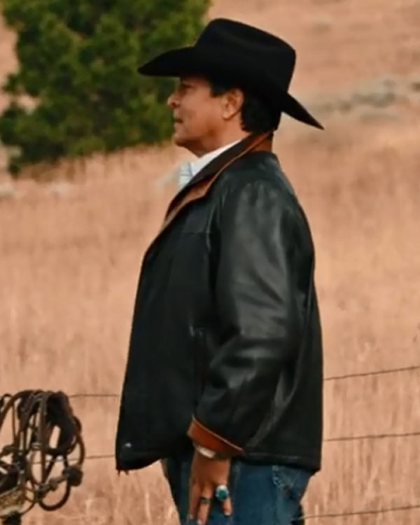 Yellowstone S04 Thomas Rainwater Leather Jacket