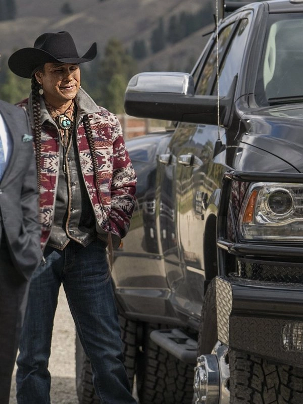 Yellowstone Season 4 Moses Brings Plenty Jacket
