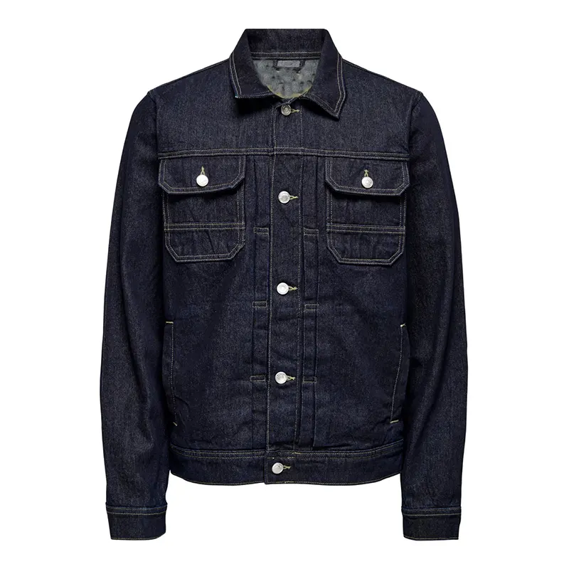 Mens Blue Jeans Denim Jacket
