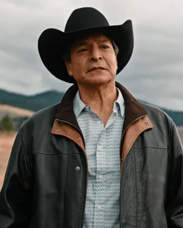 Yellowstone S04 Thomas Rainwater Leather Jacket