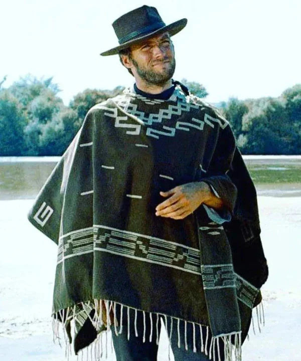 clint eastwood in a poncho