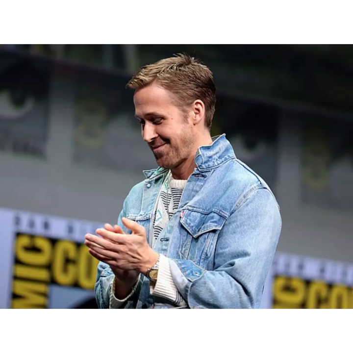 Ryan Gosling Barbie Ken Blue Denim Jacket