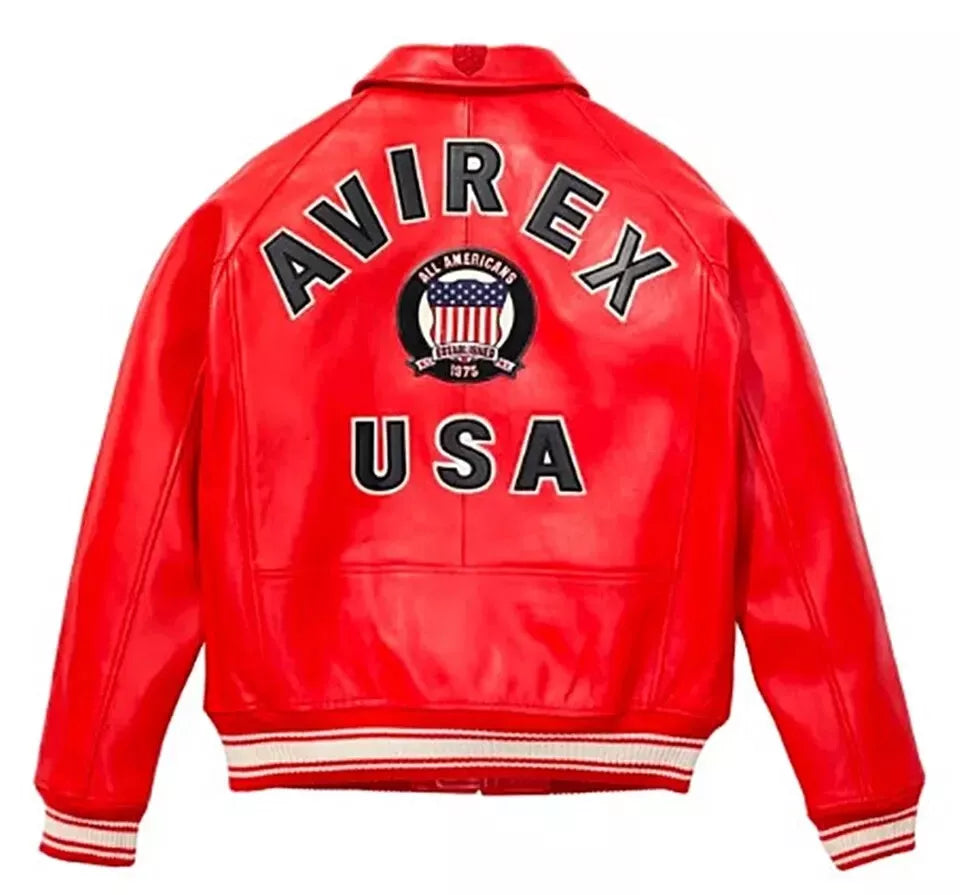 Avirex USA Leather Jacket