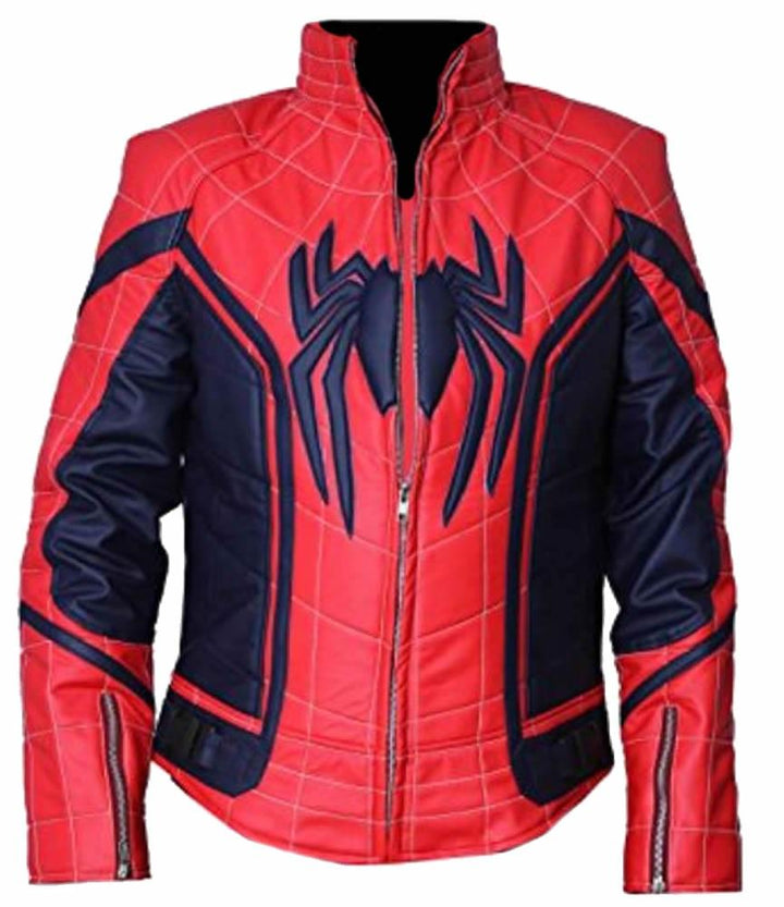 Tom Holland Spiderman Leather Jacket